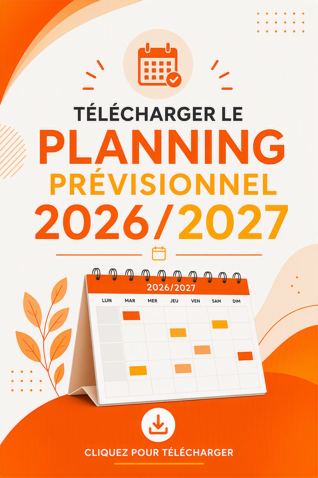 image télécharger planning prévisionnel 2026-2027