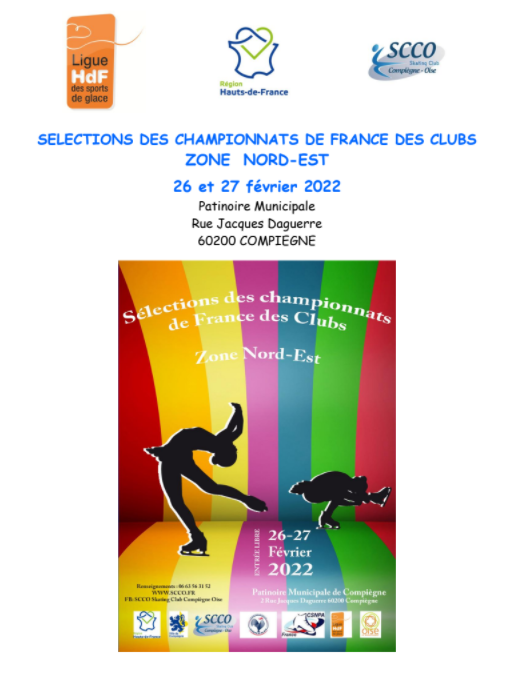 Sélections des championnats de France des Clubs – 26 & 27 février 2022