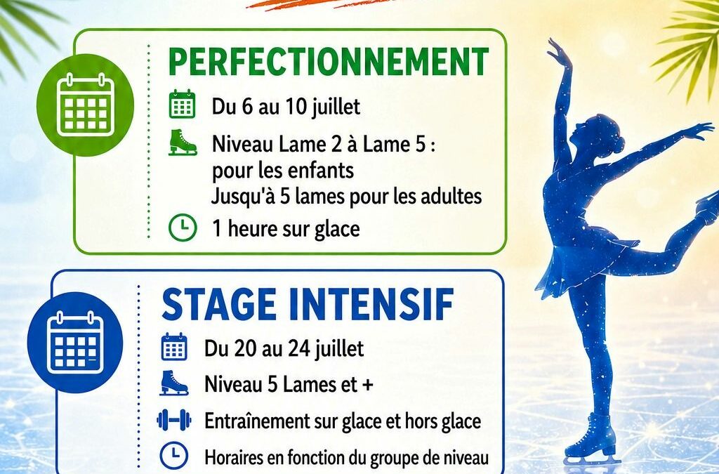 Stages d&rsquo;été 2026